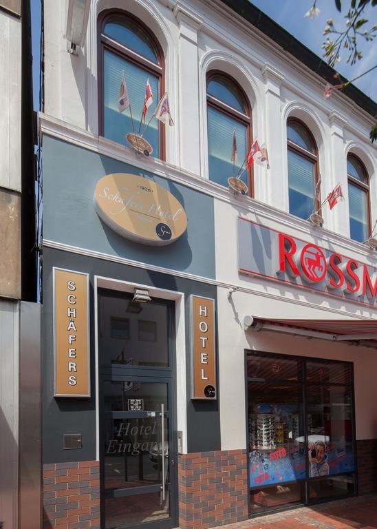 Schaefers Hotel, Self-Check-In, Cafe Und Baecker Am Hotel Vechta Bagian luar foto