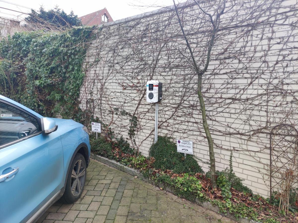 Schaefers Hotel, Self-Check-In, Cafe Und Baecker Am Hotel Vechta Bagian luar foto