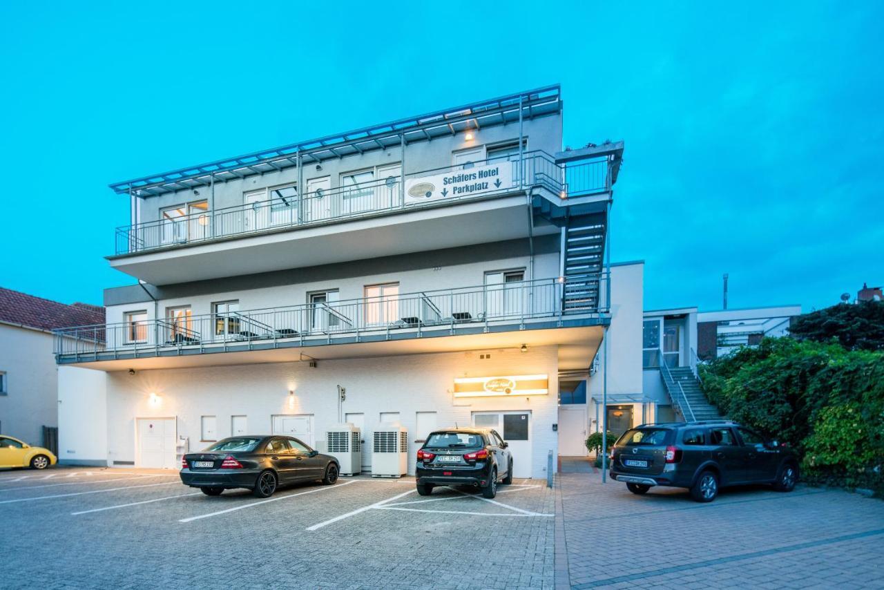 Schaefers Hotel, Self-Check-In, Cafe Und Baecker Am Hotel Vechta Bagian luar foto