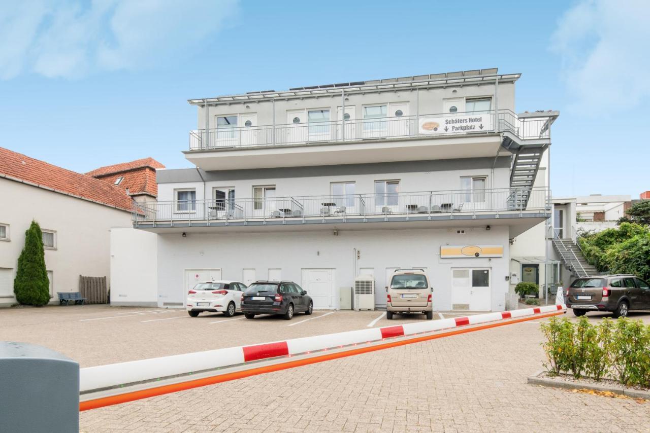 Schaefers Hotel, Self-Check-In, Cafe Und Baecker Am Hotel Vechta Bagian luar foto